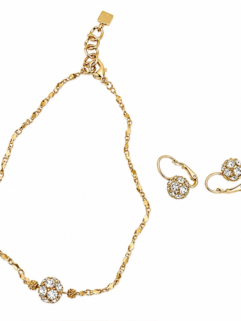 Anne Klein necklace and earrings